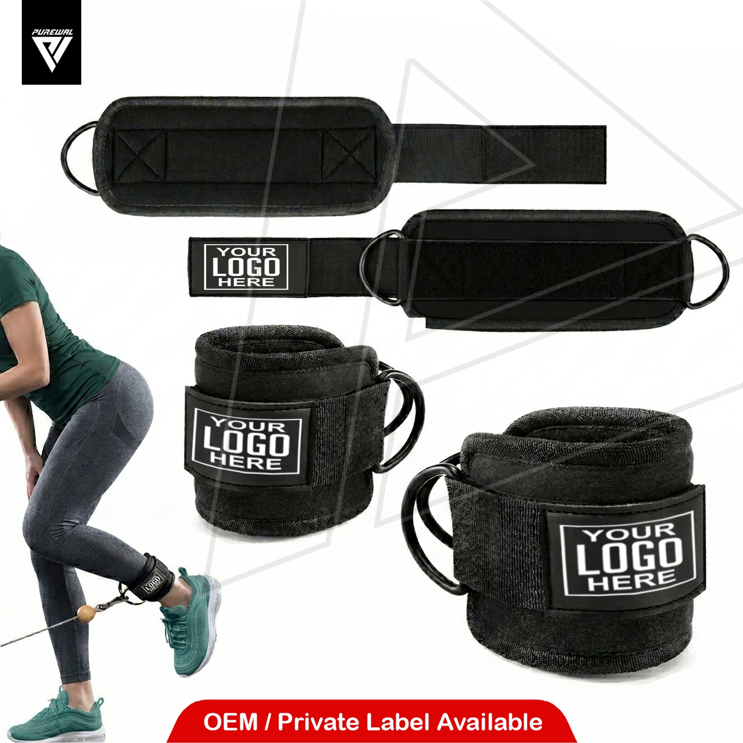 Ankle Cuffs (Kickback Straps)