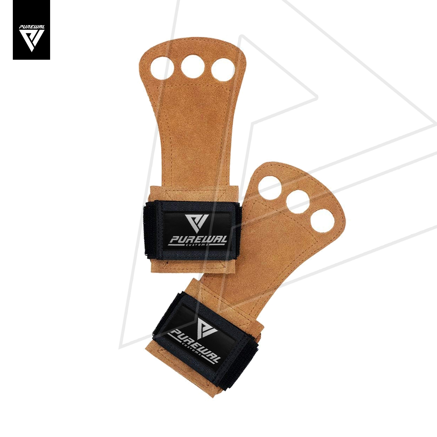 CrossFit Leather Grips - Brown