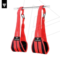 Hanging Ab Straps - Red