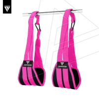 Hanging Ab Straps - Pink