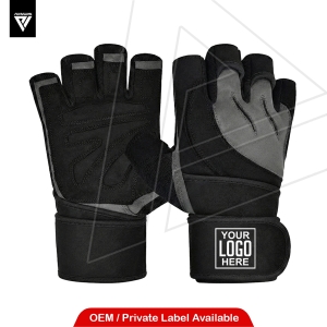 Heavy-Duty Wrist Support Training Gloves