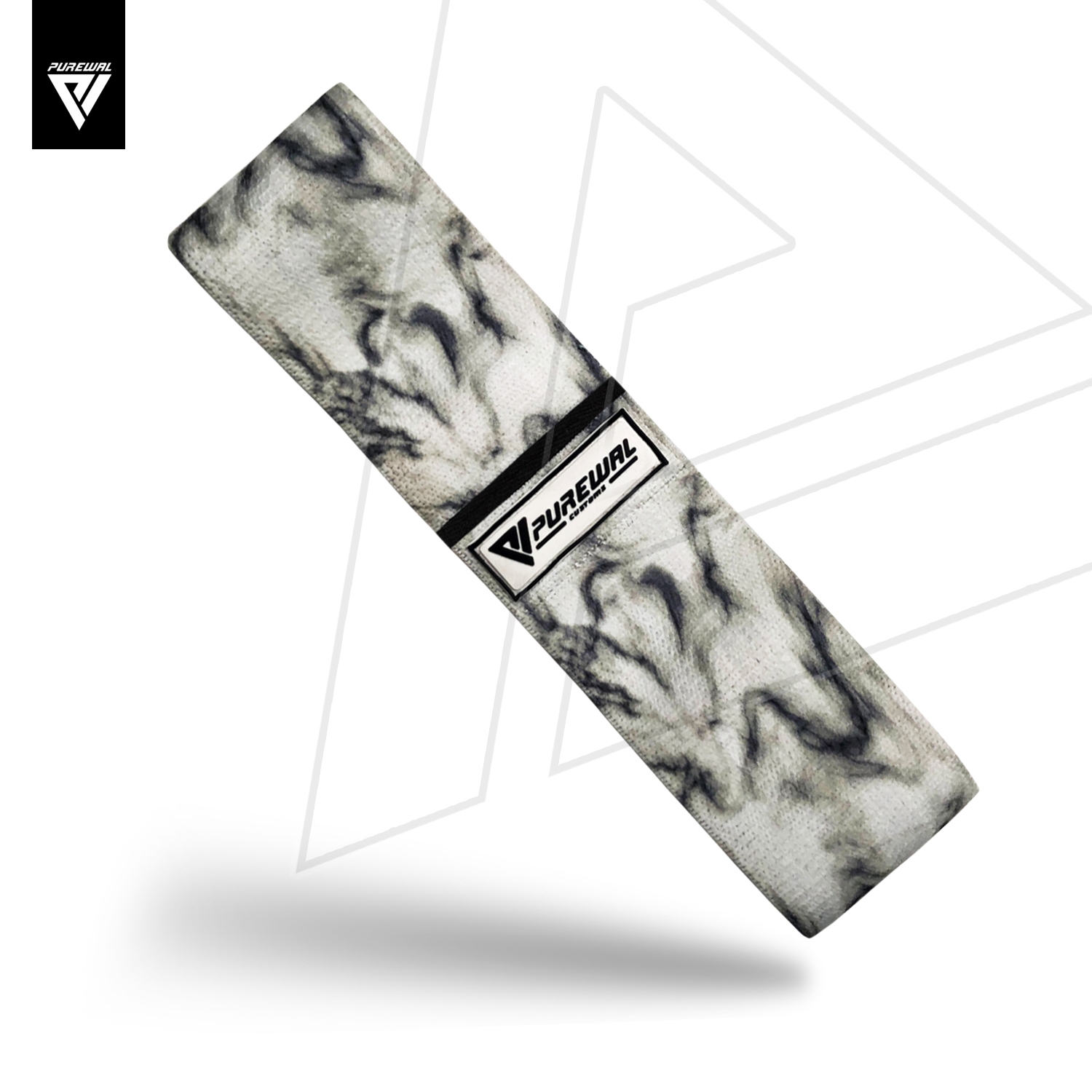 Glute Band - White Marble