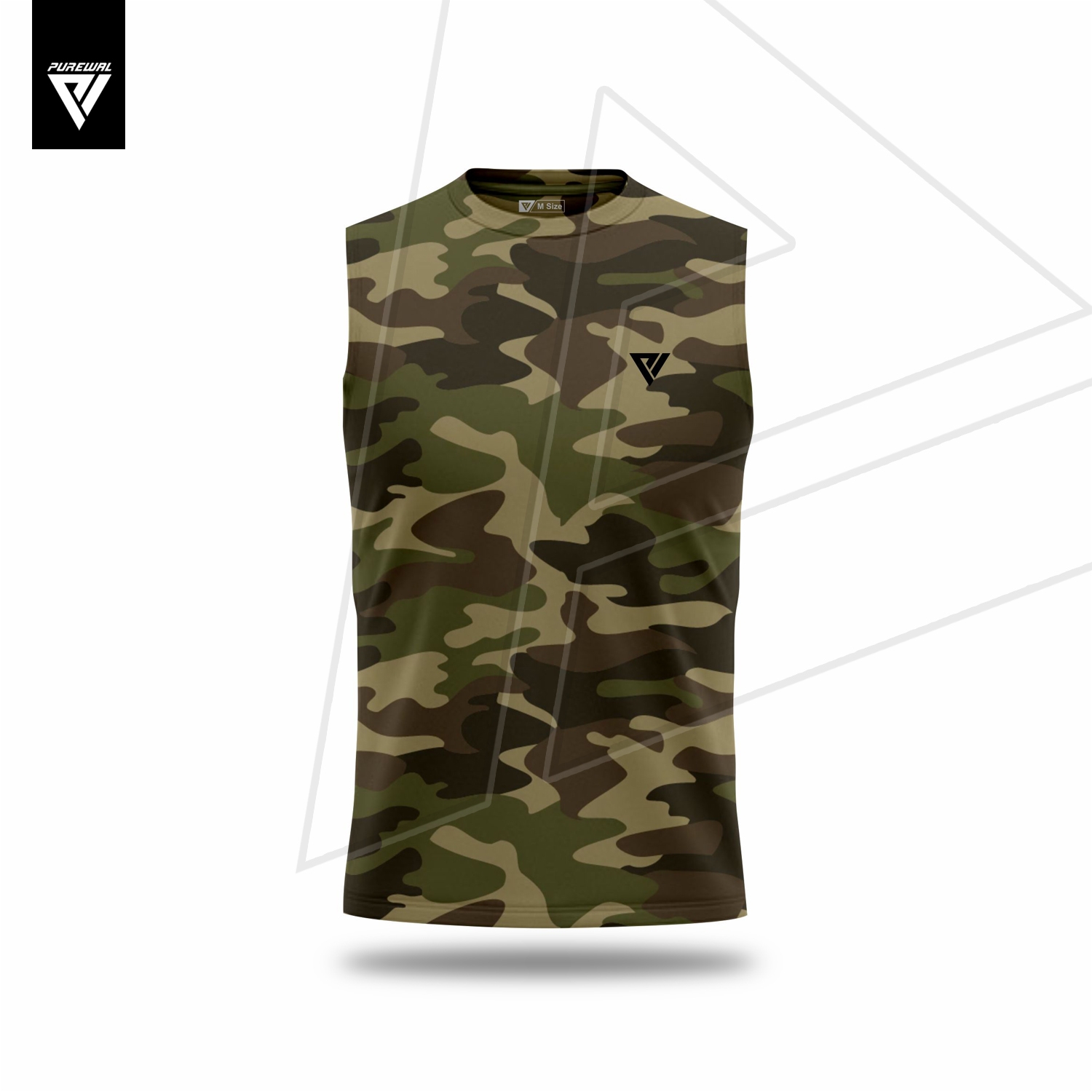 Sleeveless Shirt - Army