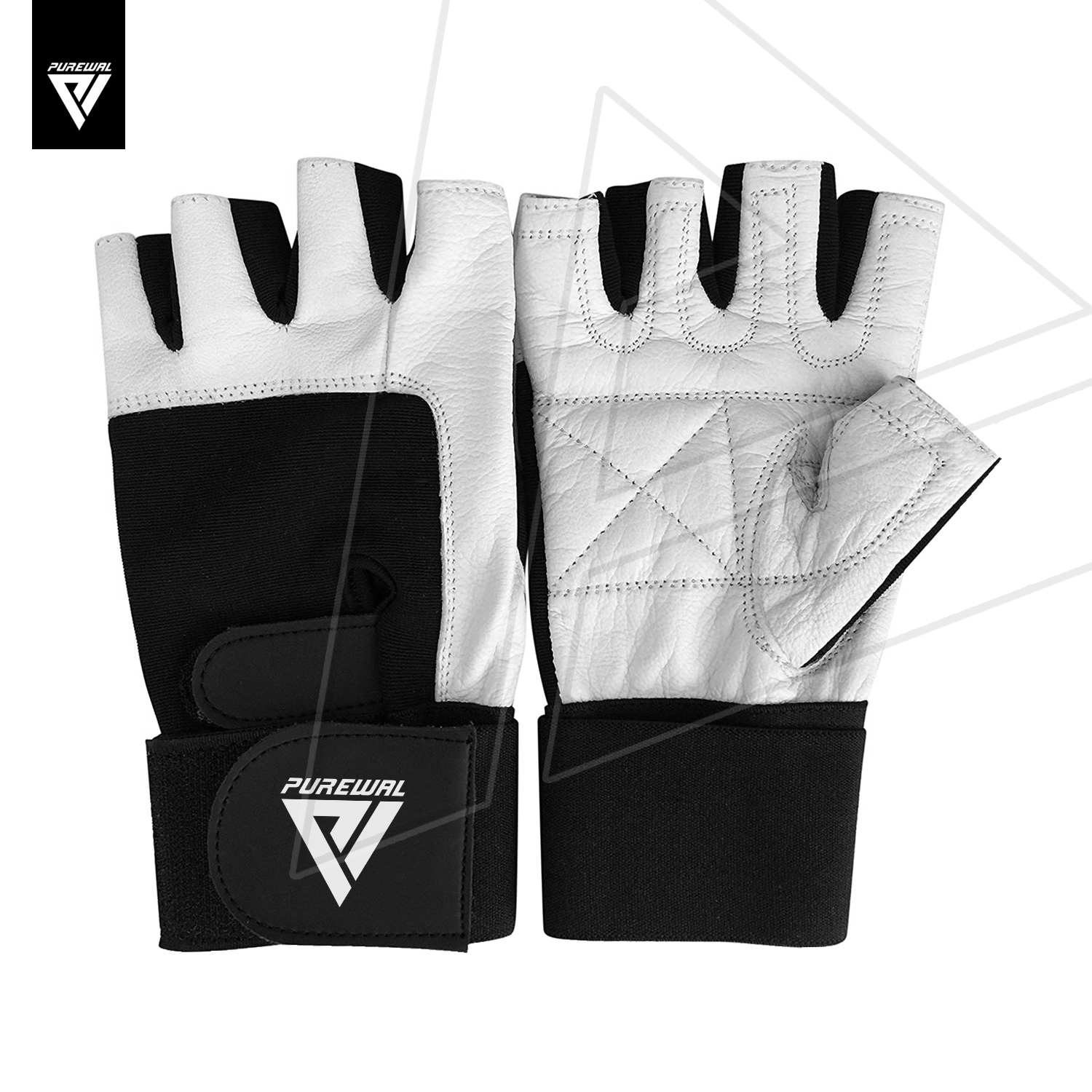 Weightlifting Leather Gloves