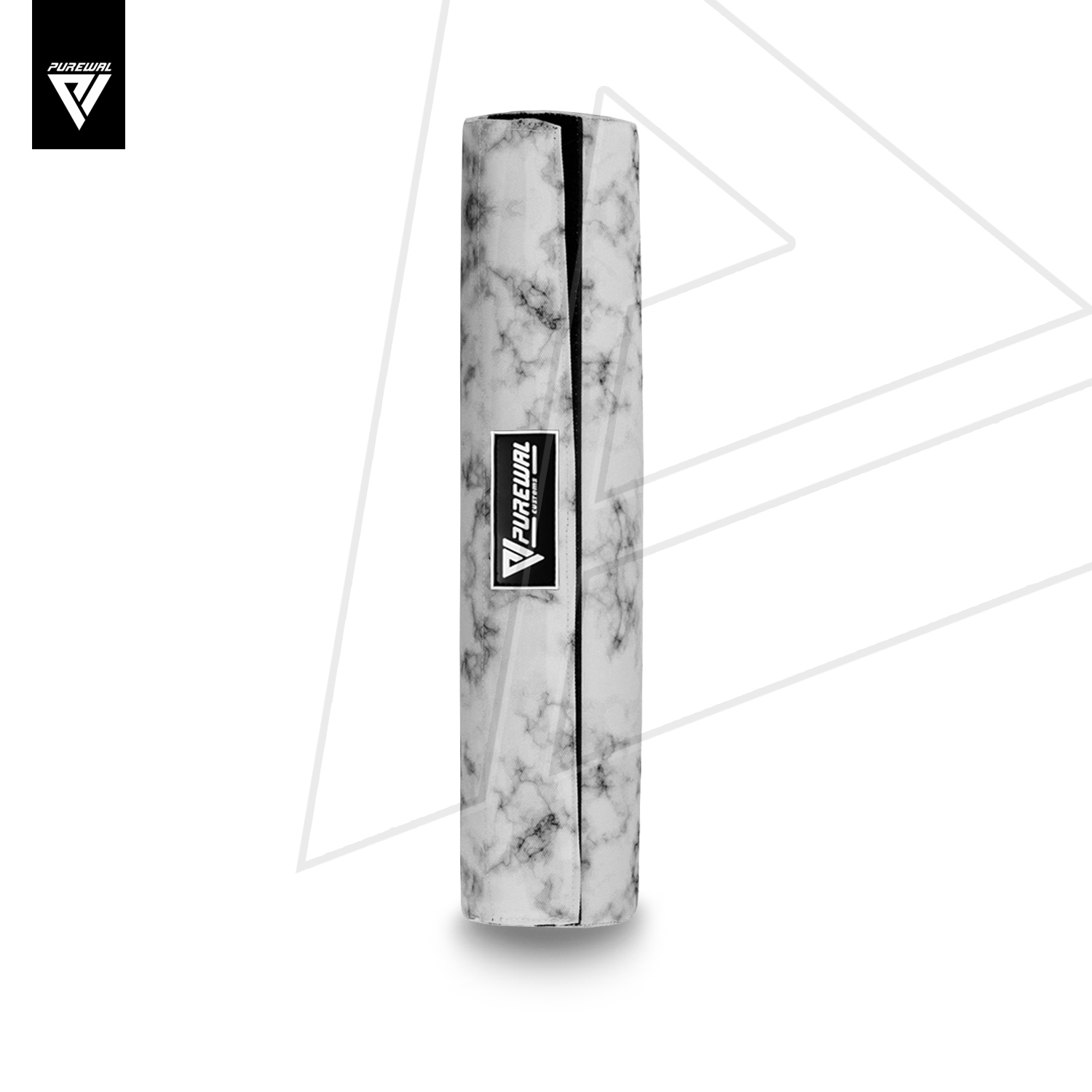 Barbell Pad - White Marble