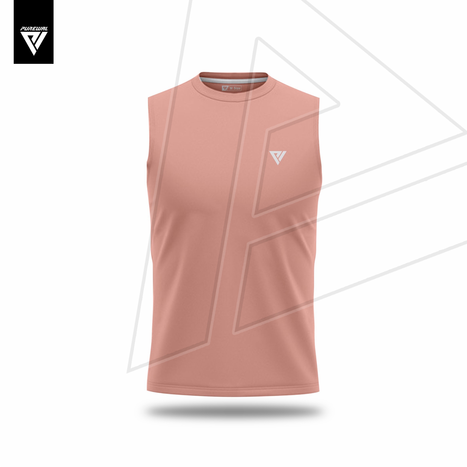 Sleeveless Shirt - Washed Pink